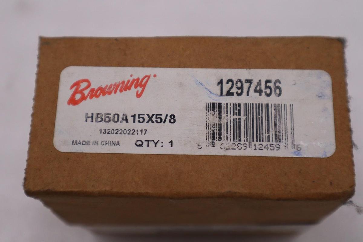 LOT OF 2 NEW BROWNING HB50A15X5/8 - IDLER SPROCKET STK H938A