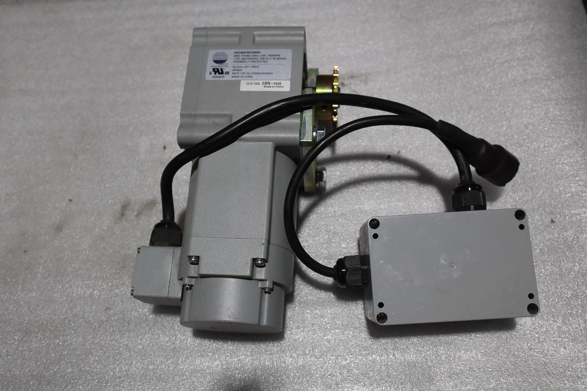 Used TELCO PSC0901607540S4 GEARMOTOR, 1 HP, 90 WATT, 115 VAC, 60 HZ - STOCK SGF70