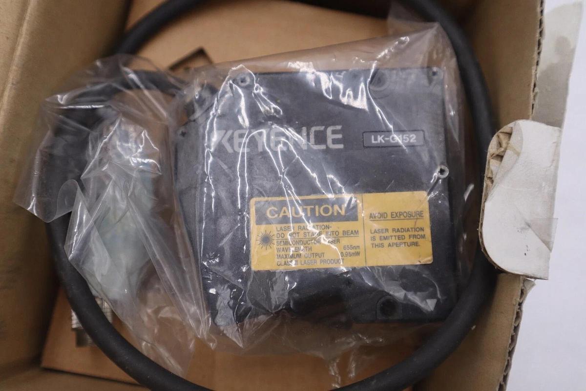 Used Keyence LK-G152 Laser Displacement Sensor LK-G152 New in Box STOCK 606D