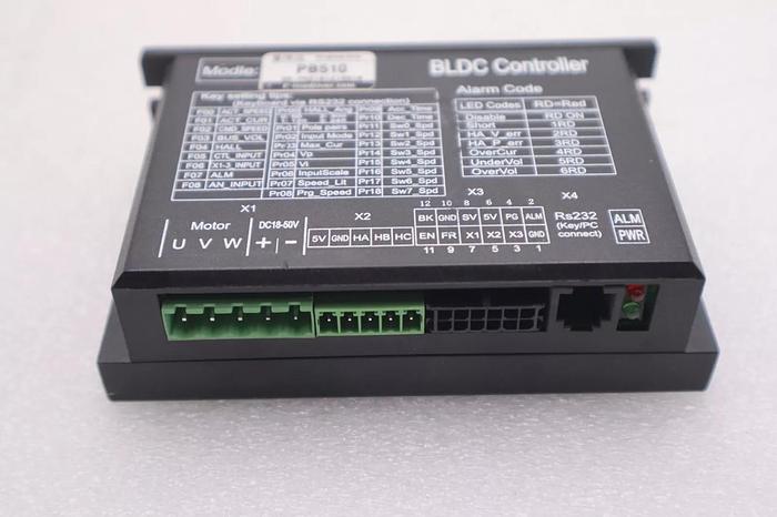 Used BLDC Controller Brushless Servo DC Motor Drive PB510 DC18V-50V Stock #K-1717