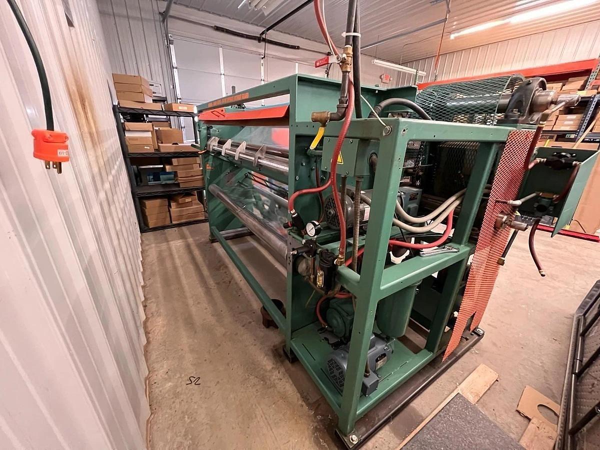 Used 60" WIDE VOORWOOD DUPLEX SLITTER REWINDER MODEL S60-18/187