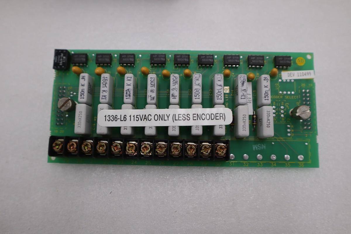 ALLEN BRADLEY 1336-L6 CONTROL INTERFACE BOARD FOR 1336 VFD - STOCK GF111A