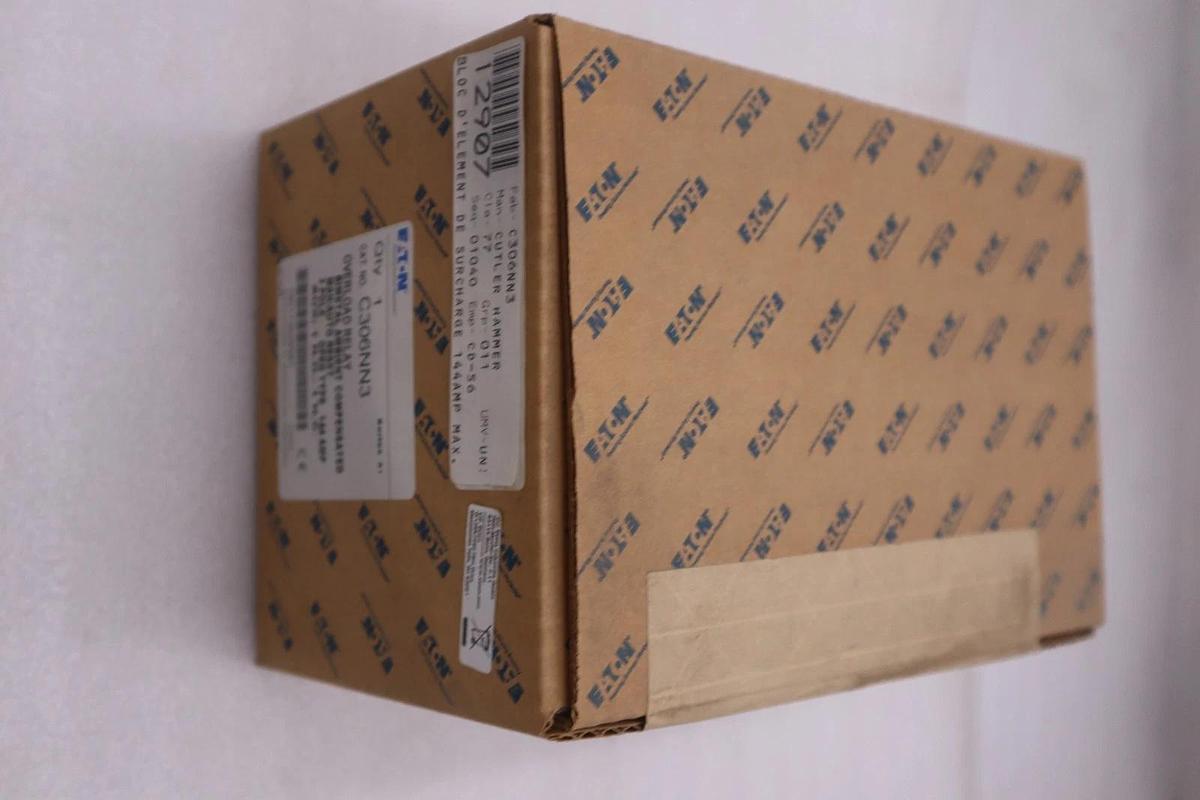 NEW OPEN BOX Eaton Cutler Hammer C306NN3 Overload Relay 3-Pole STK SGF139