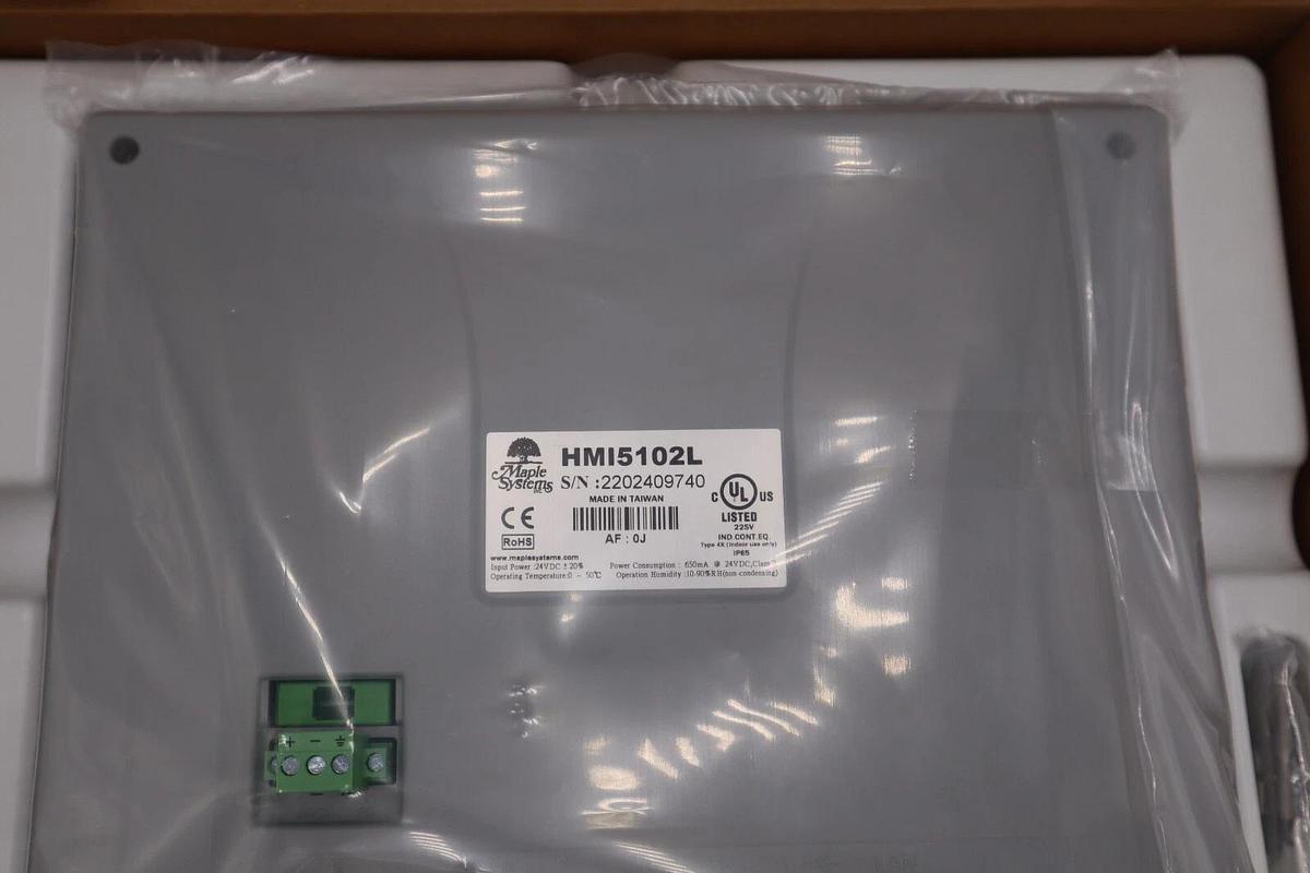 Used NEW IN BOX MAPLE SYSTEMS HMI5100L / HMI5100L STOCK H13
