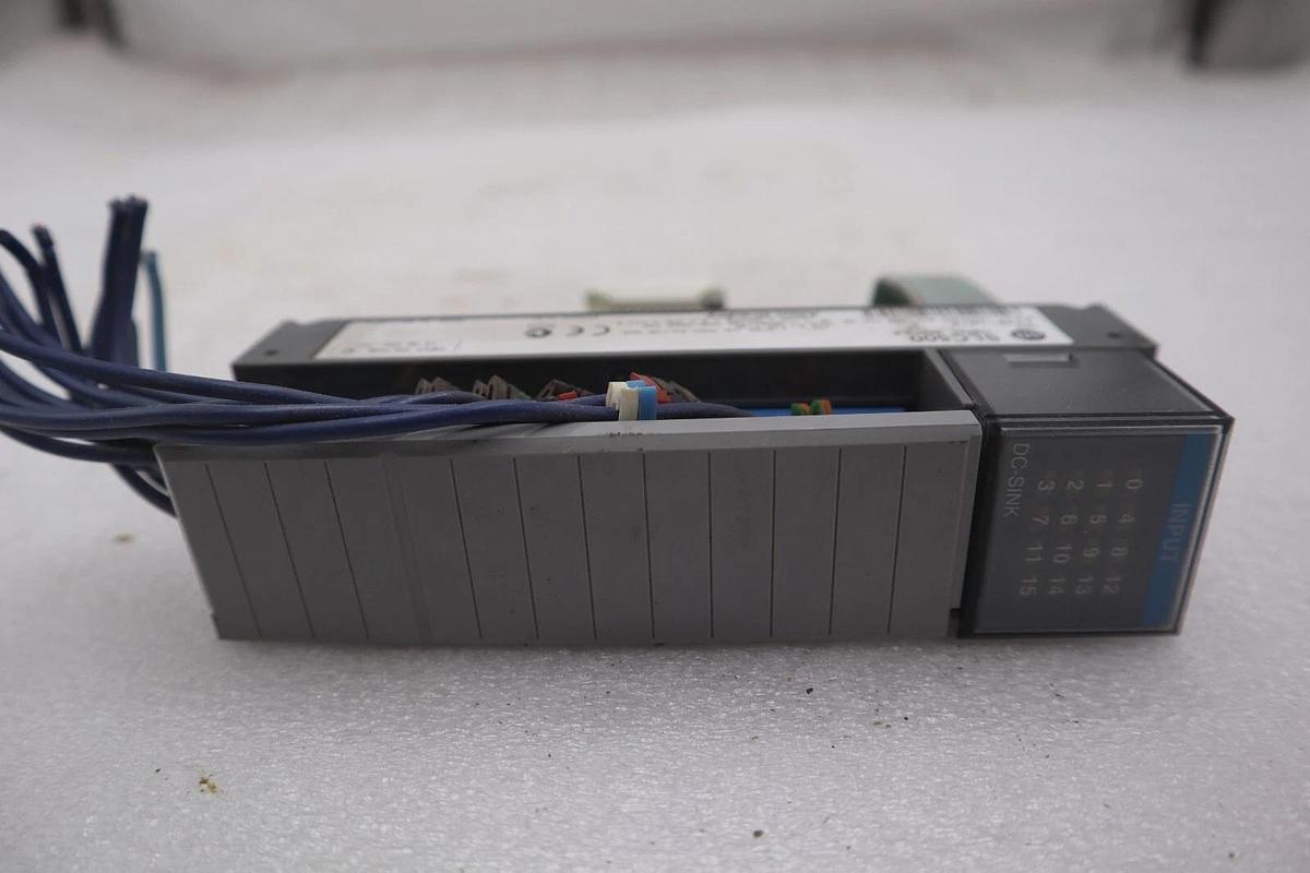 Used ALLEN BRADLEY 1746-IB16 SERIES C SLC 5000 INPUT MODULE STOCK #K-3714