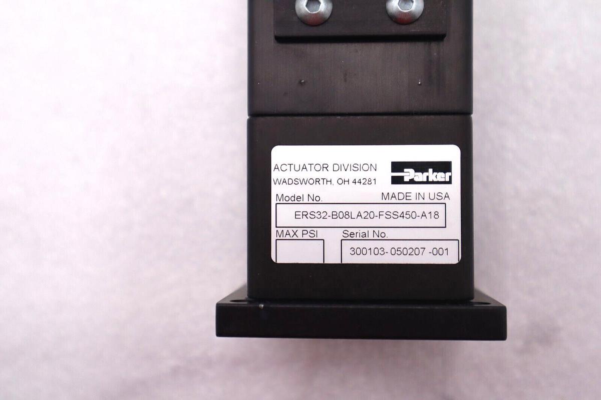 PARKER ERS32-B08LA20-FSS450-A18 LINEAR ACTUATOR 32MM ROLLED BALL STOCK#2939