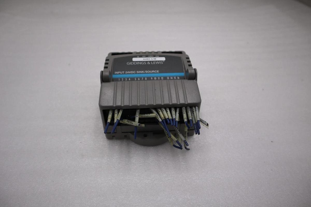 Used Giddings & Lewis M.1300.7372 R1 Input Module 24VDC SINK/SOURCE STOCK 5166A