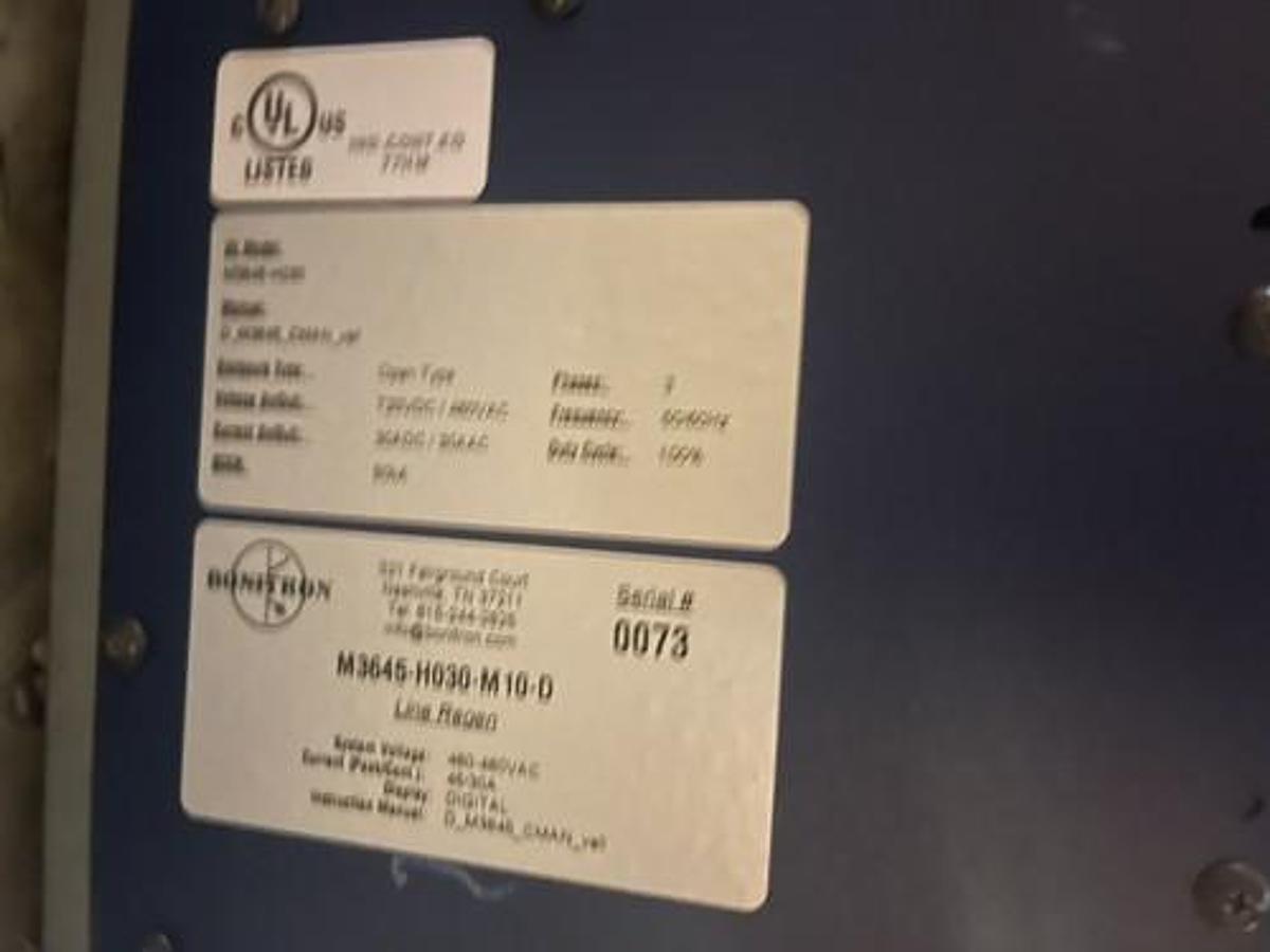 Used NEW BONITRON M3645-H030-M10-D / M3645H030M10D LINE REGEN 30 HP STOCK 3337
