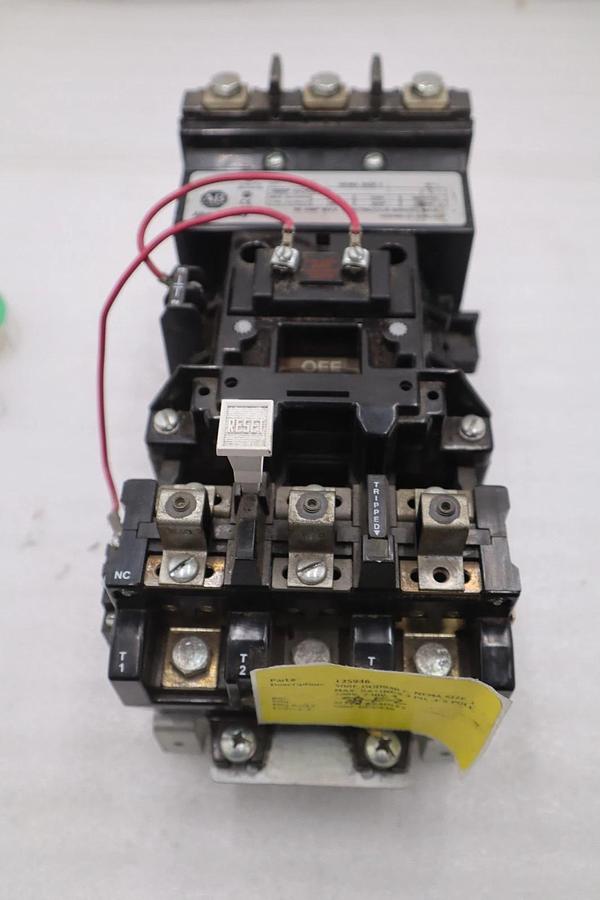 Used AB ALLEN BRADLEY 500F-DOD930 SER. A 120V CONTACTOR STK CC190