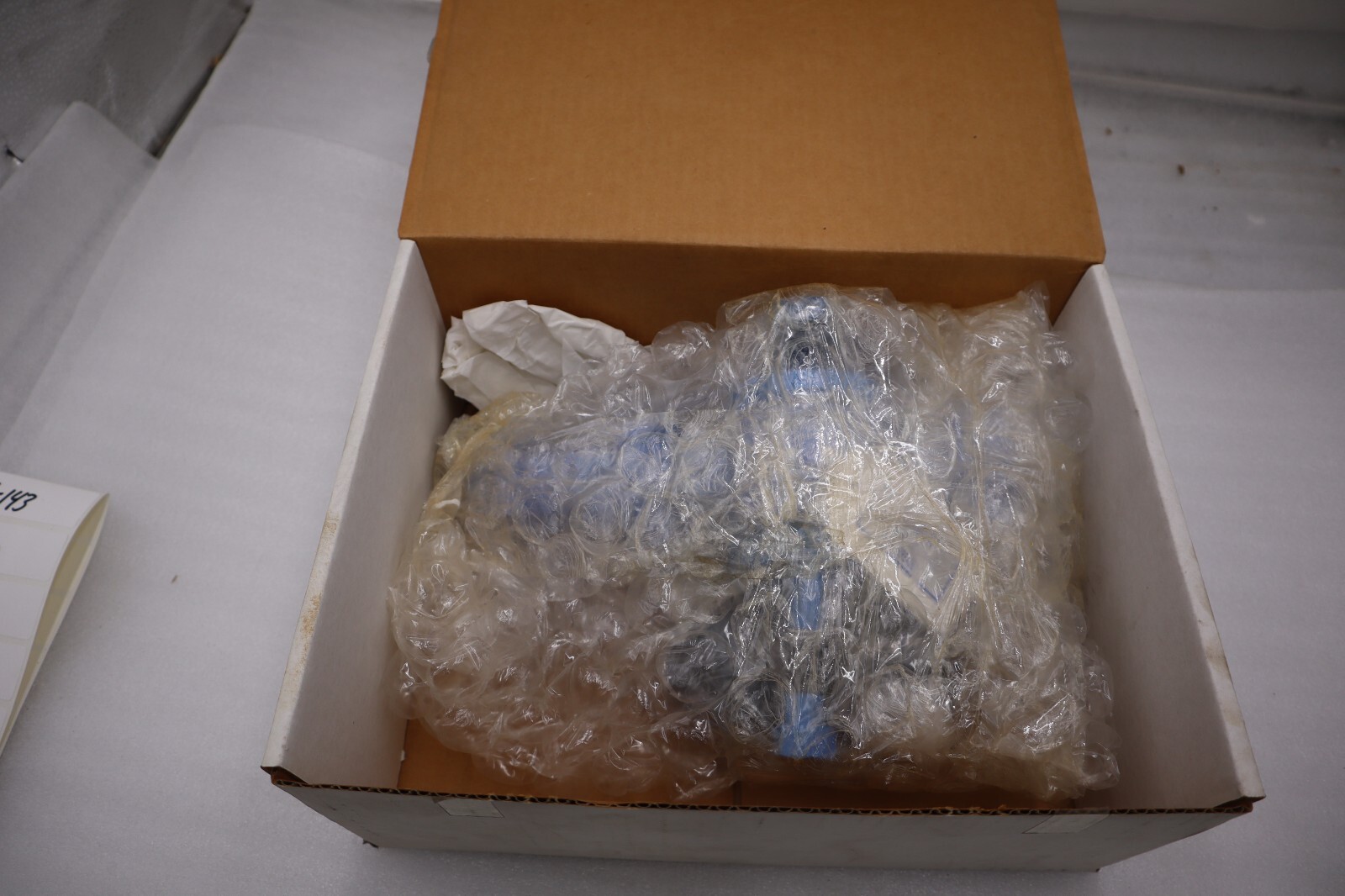NEW PLAST-O-MATIC ABVS075EPT-PV / ABVS075EPTPV AIR ACTUATED BALL VALVE #H129