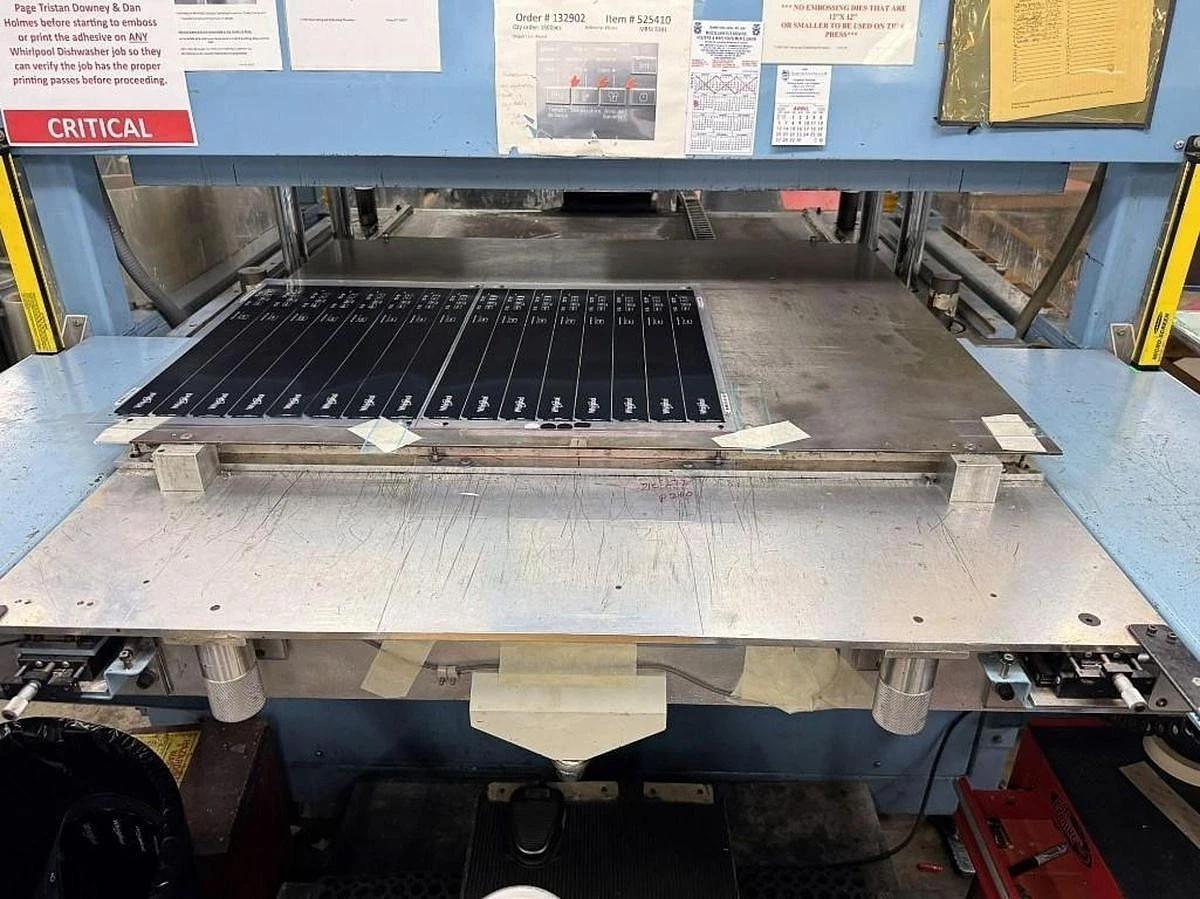 Used CONTECH ULTRA PRESS MODEL UP-2842 HOT PRESS