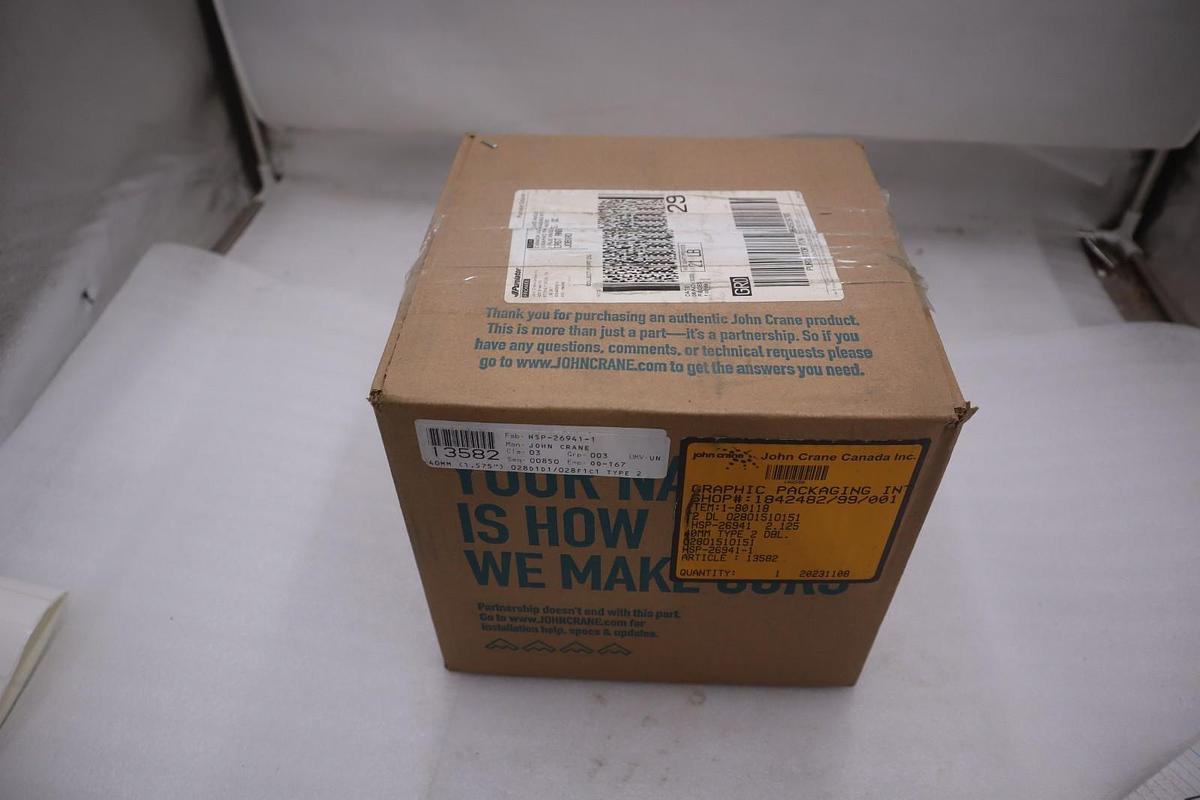 JOHN CRANE HSP-26941-1 40MM TYPE 2 DBL 2.125" - NEW - STOCK GF901