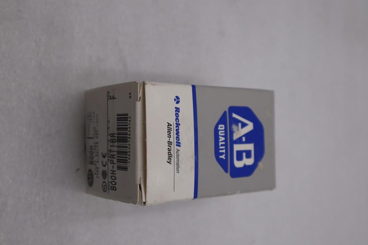 ALLEN BRADLEY 800H-PRT16R SERIES F PUSHBUTTON NEW WITH BOX STOCK G768A