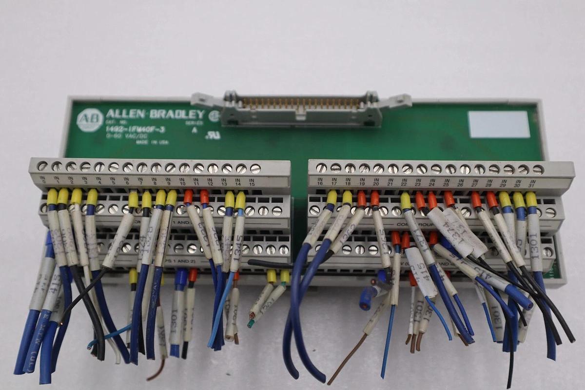 Used ALLEN BRADLEY 1492-IFM40F-3 WIRING SYSTEMS MODULES STOCK 2408A