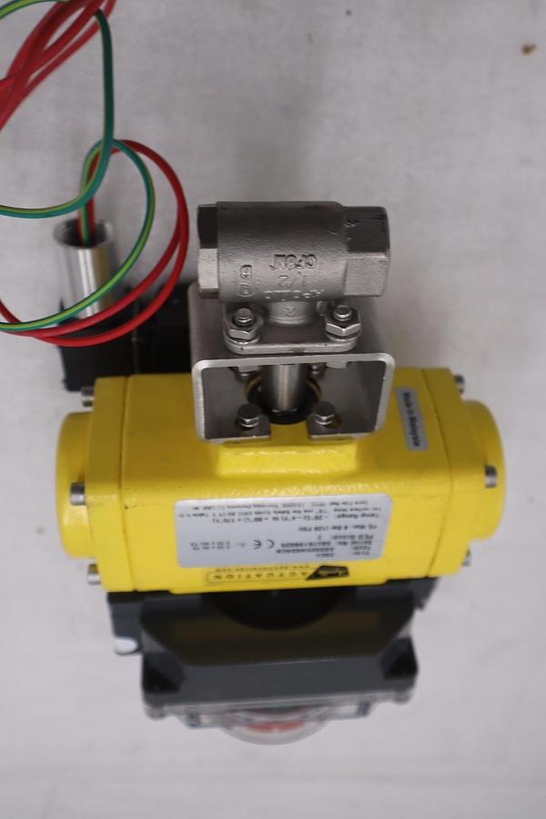 Used APOLLO AS0025N03ACB CONTROL VALVE WITH TOPWORX 4X And ASCO - STOCK GF720