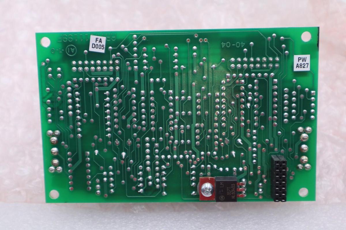 Used NORDSON 121592A MPC CONTROL CARD STOCK #109-A