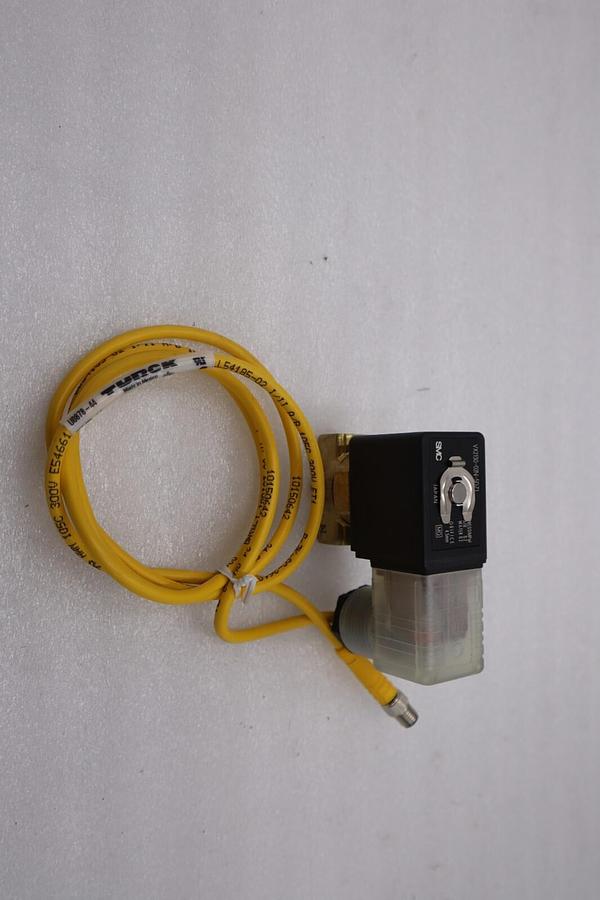 Used NEW SMC VX2130-02N-5DZ1 24V COIL ORIFICE 4.5MM SOLENOID VALVE STOCK K-584-A