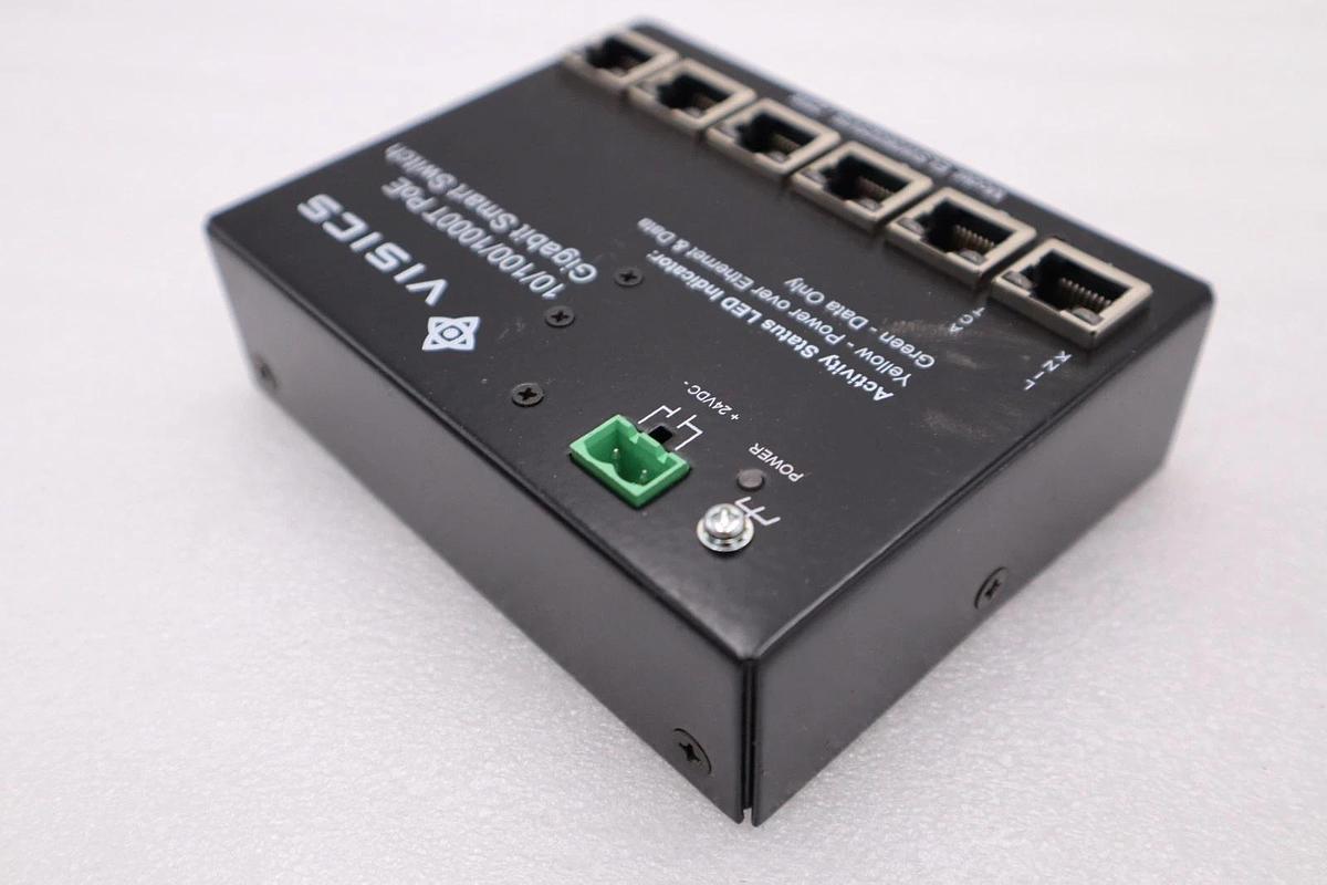 VISICS ELSW06025VIS-25W ETHERNET SWITCH ESWITCH 6 STOCK H842A