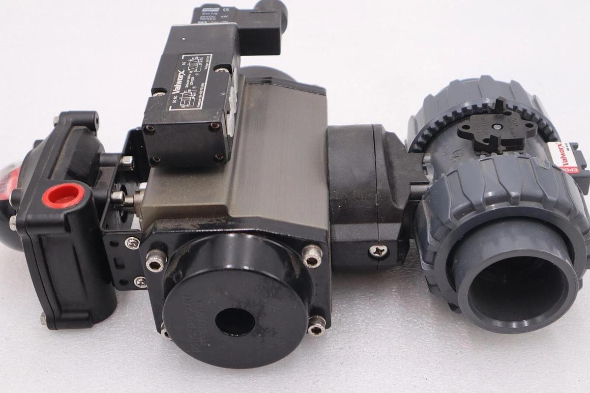 VALWORX 530175 AP075 PNEUMATIC ACTUATOR W/ 529102A SOLENOID 529910A VALVE #007-A