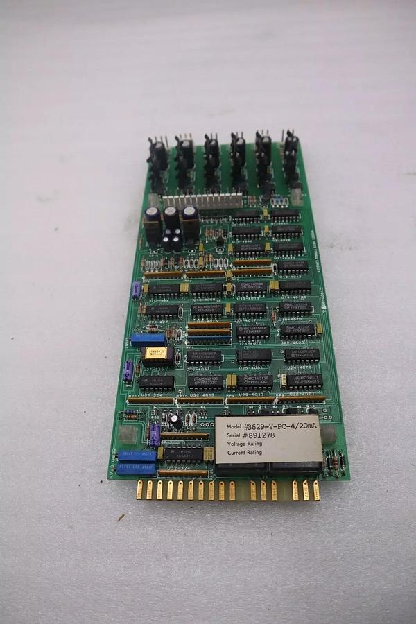 Used Control Concepts 3629B-V-FC-4/20mA FIRING BOARD STOCK 5530