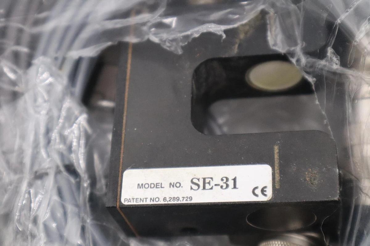 Used Fife SYMAT25B Offset Pivot Guide Web Roller W/ Polaris DP-20 and SE-31 Eye