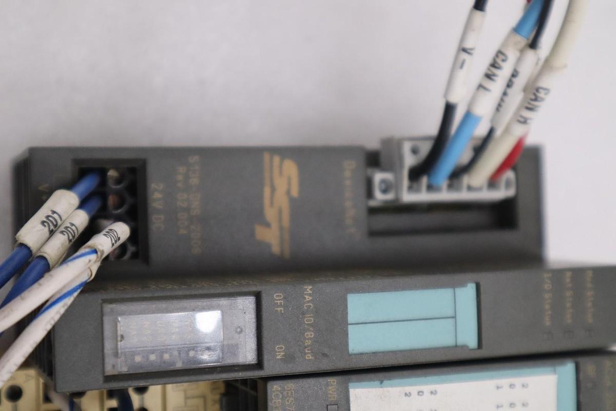 Used LOT OF SIEMENS PLC MODULES (AS PHOTOGRAPHED) STOCK G-383B