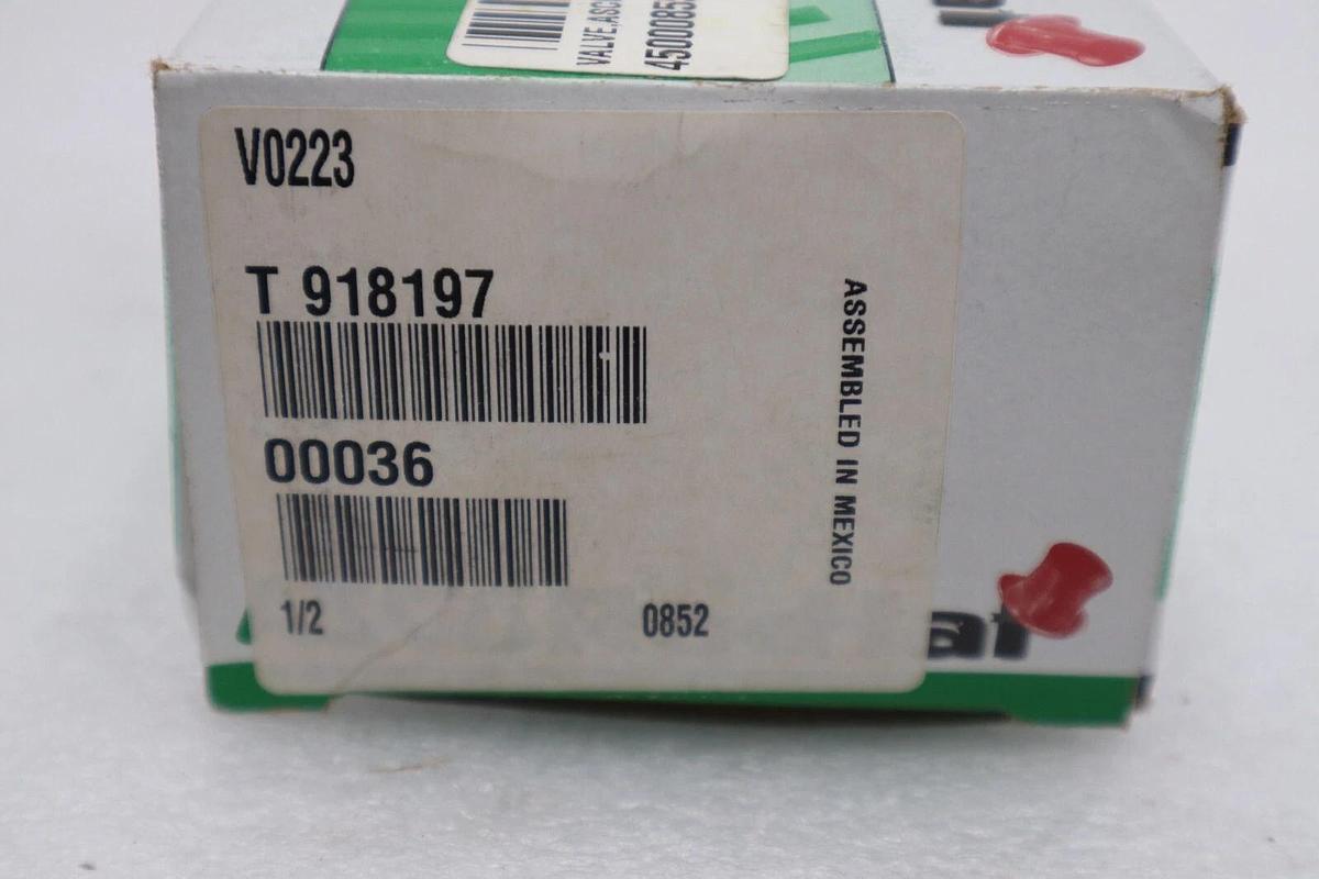 NEW ASCO V0223 Brass Flow Control Valve Without Manual STOCK G829A