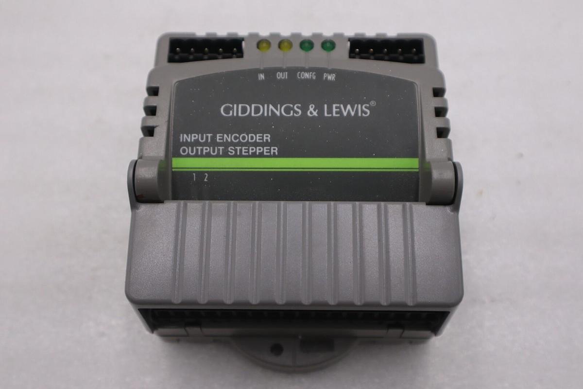 Used GIDDINGS & LEWIS M.1017.3143 R5 STEPPER OUTPUT ENCODER INPUT STOCK 659-D