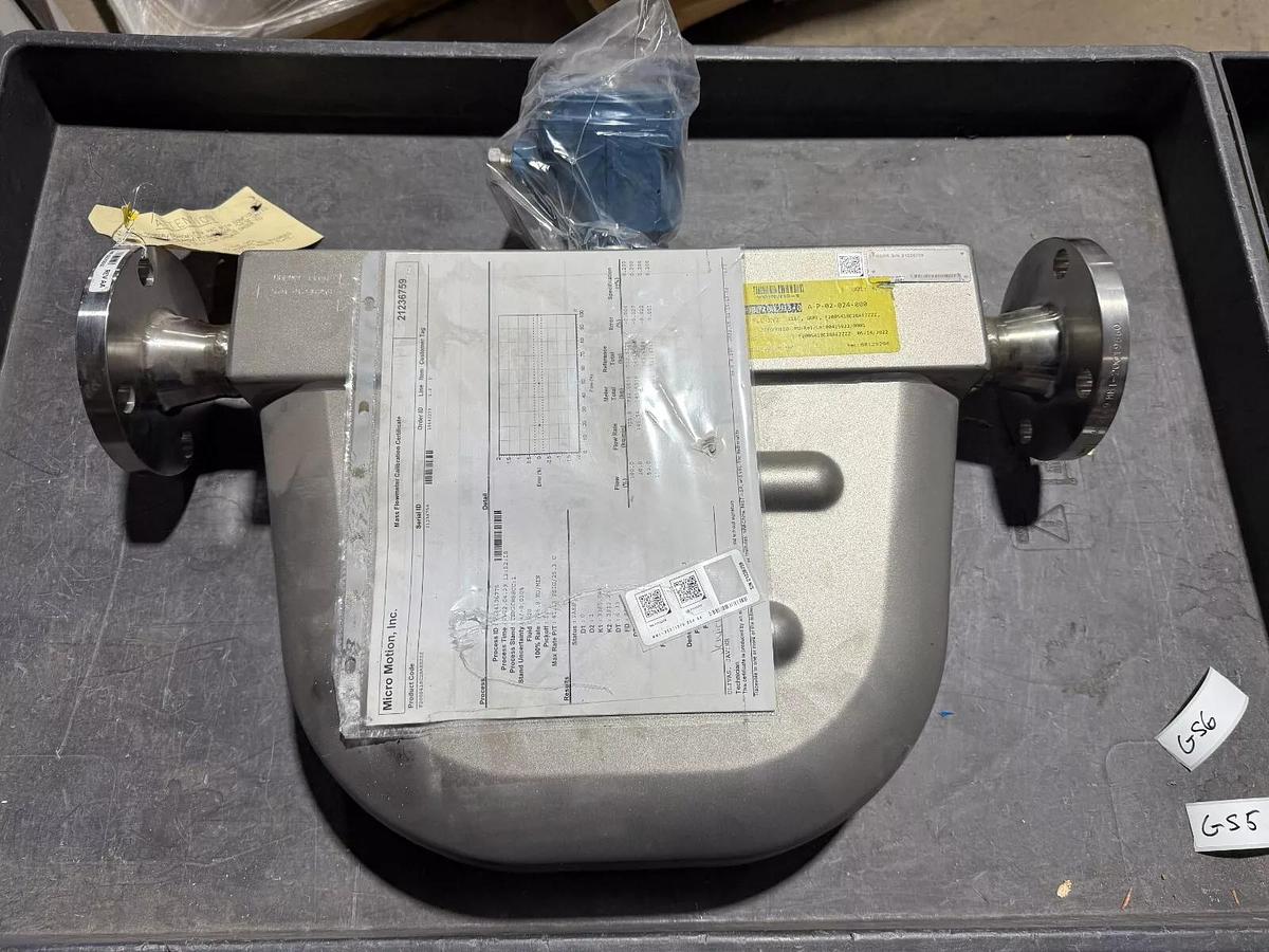 NEW 2" 150# Micro Motion F200 F200S418C2BAEZZZZ Flow Sensor MFG. 2022 STOCK GS5