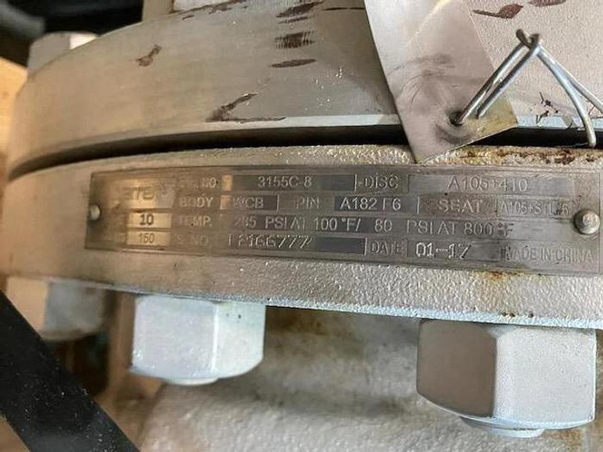 Used WARREN 3155C-8 SIZE 10 DISC VALVE