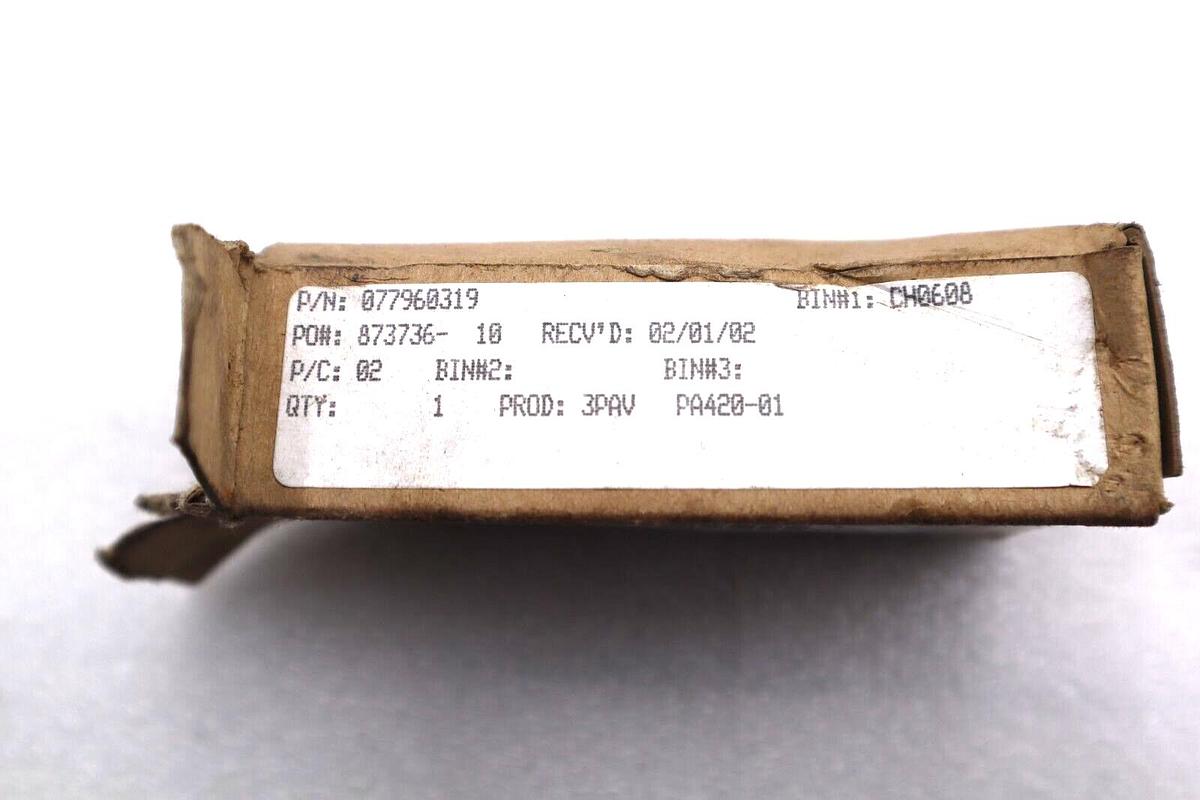 NEW IN BOX PARKER 077980319 SP5 2WAY INLINE POP VALVE #L-584