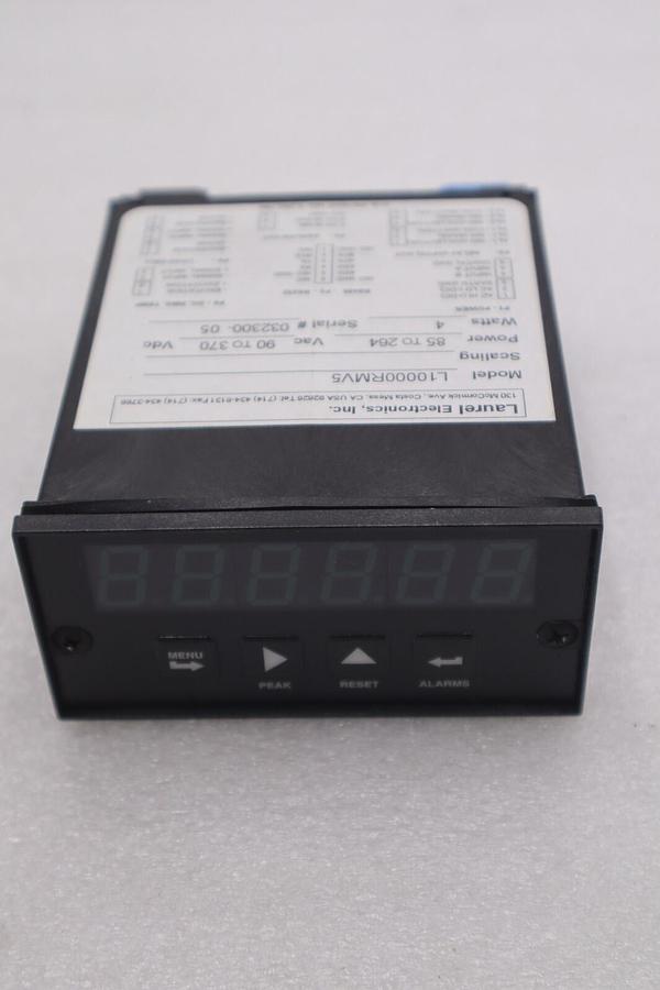 Laurel Electronics Laureate™ L1000/L2000 Digital Panel Meter l10000rmv5 #2229A