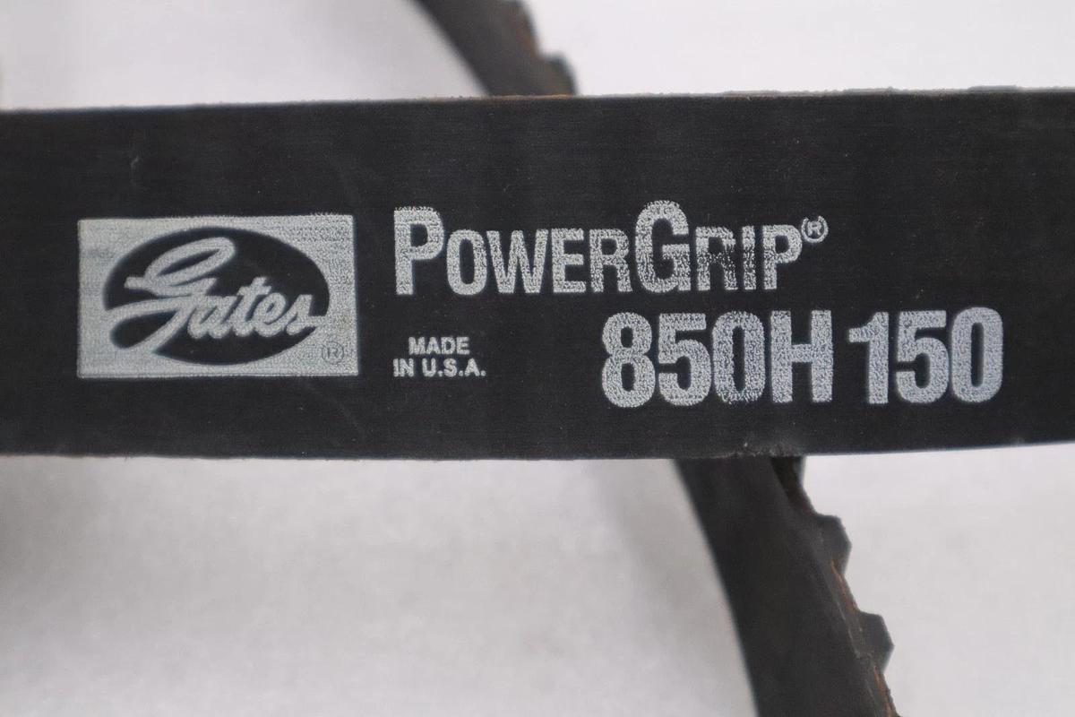Used GATES 850H150/ 850H 150 PowerGrip Timing Belt - STOCK M-25A