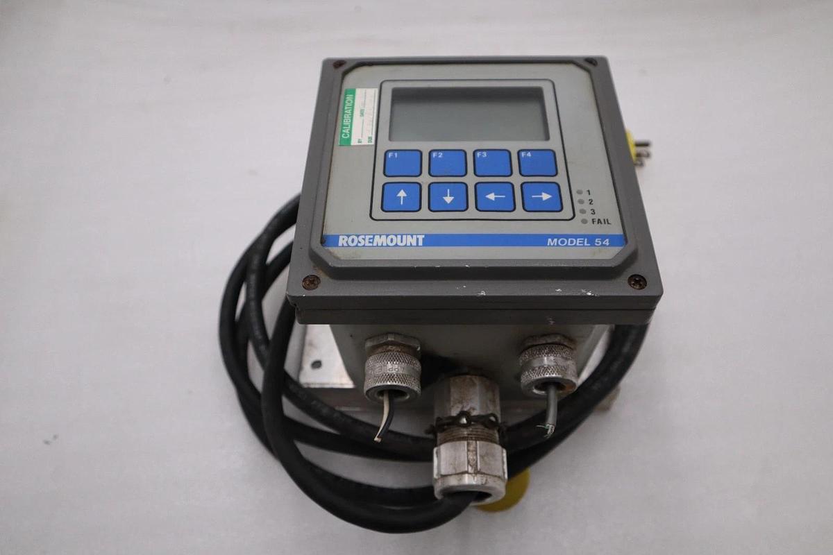 Used ROSEMOUNT ANALYTICAL MODEL 54 (0054C) ANALYZER/CONTROLLER STOCK H1496