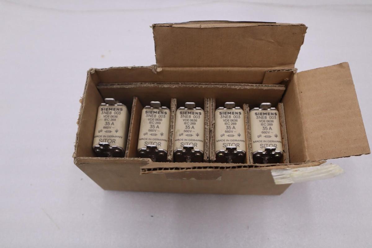 Used SIEMENS 3NE8 003 FUSE STOCK #G-46B