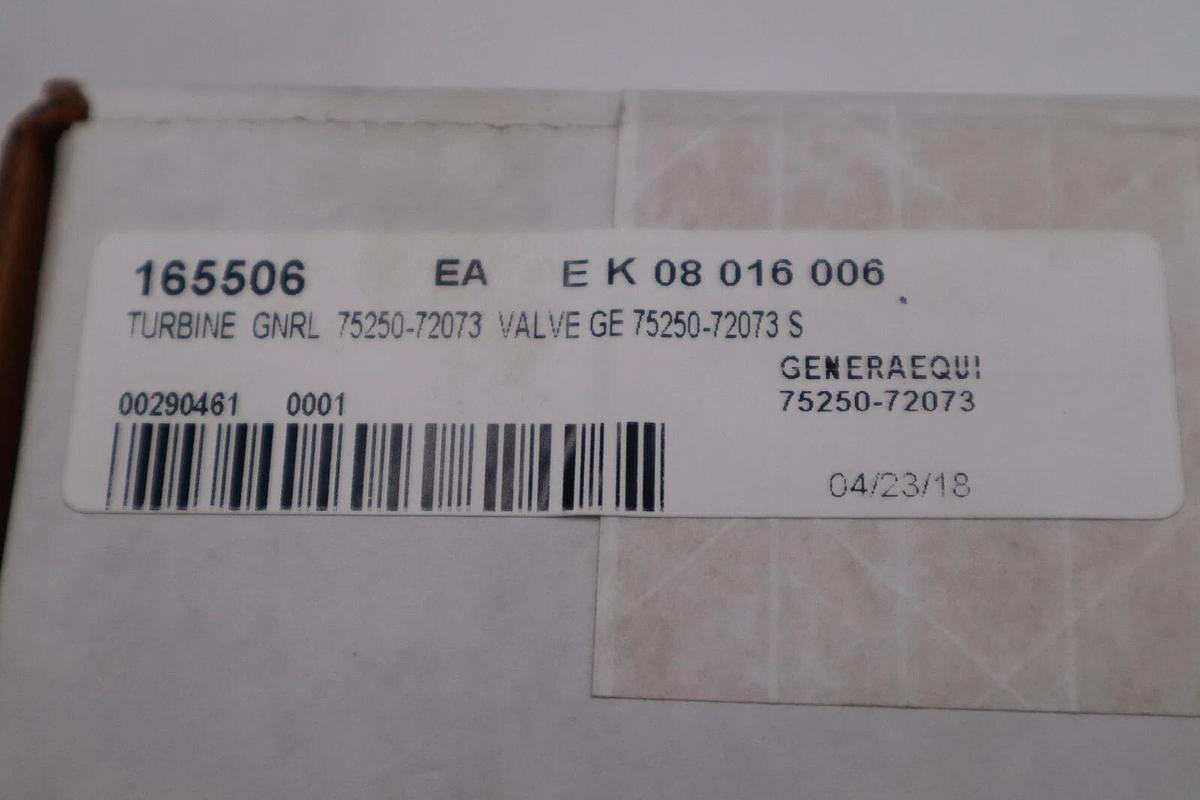 Used UNITED SERVO PARKER 75250-72073 / 425-1748 NEW SERVO VALVE STOCK G59A