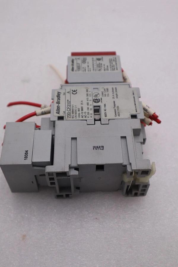 Used Allen-Bradley 700-CF310 SER A Used Safety Control Relay Contractor #K-754-A