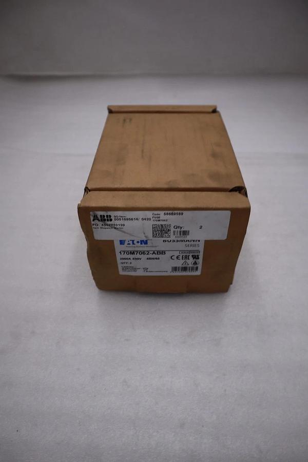 Used EATON CORPORATION 170M7062-ABB FUSE 2000AMPS 690 VOLTS 4BN/65 - STOCK GF221