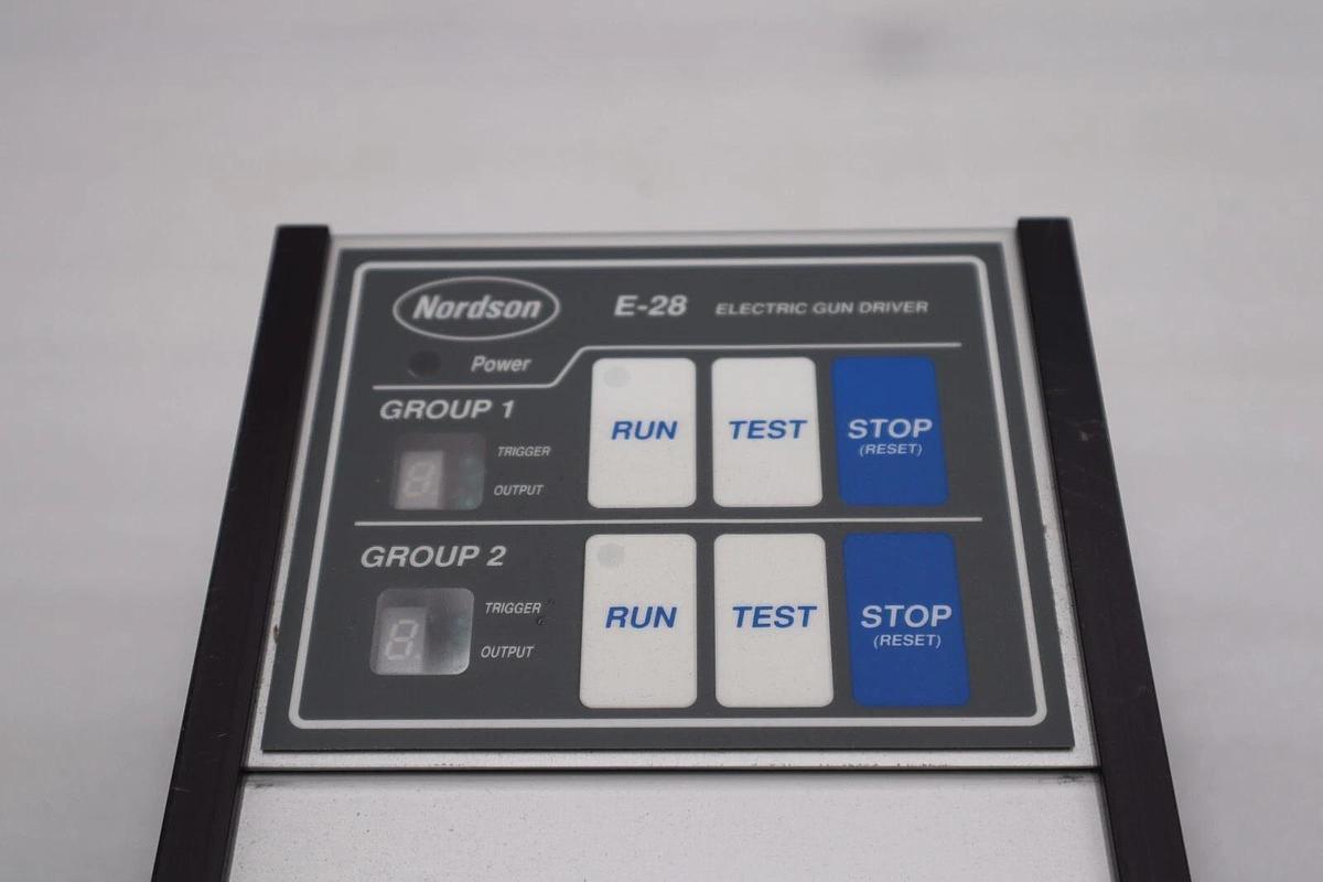 Used Nordson Electric Gun Driver E-28 NEW NEVER USED STOCK L-375