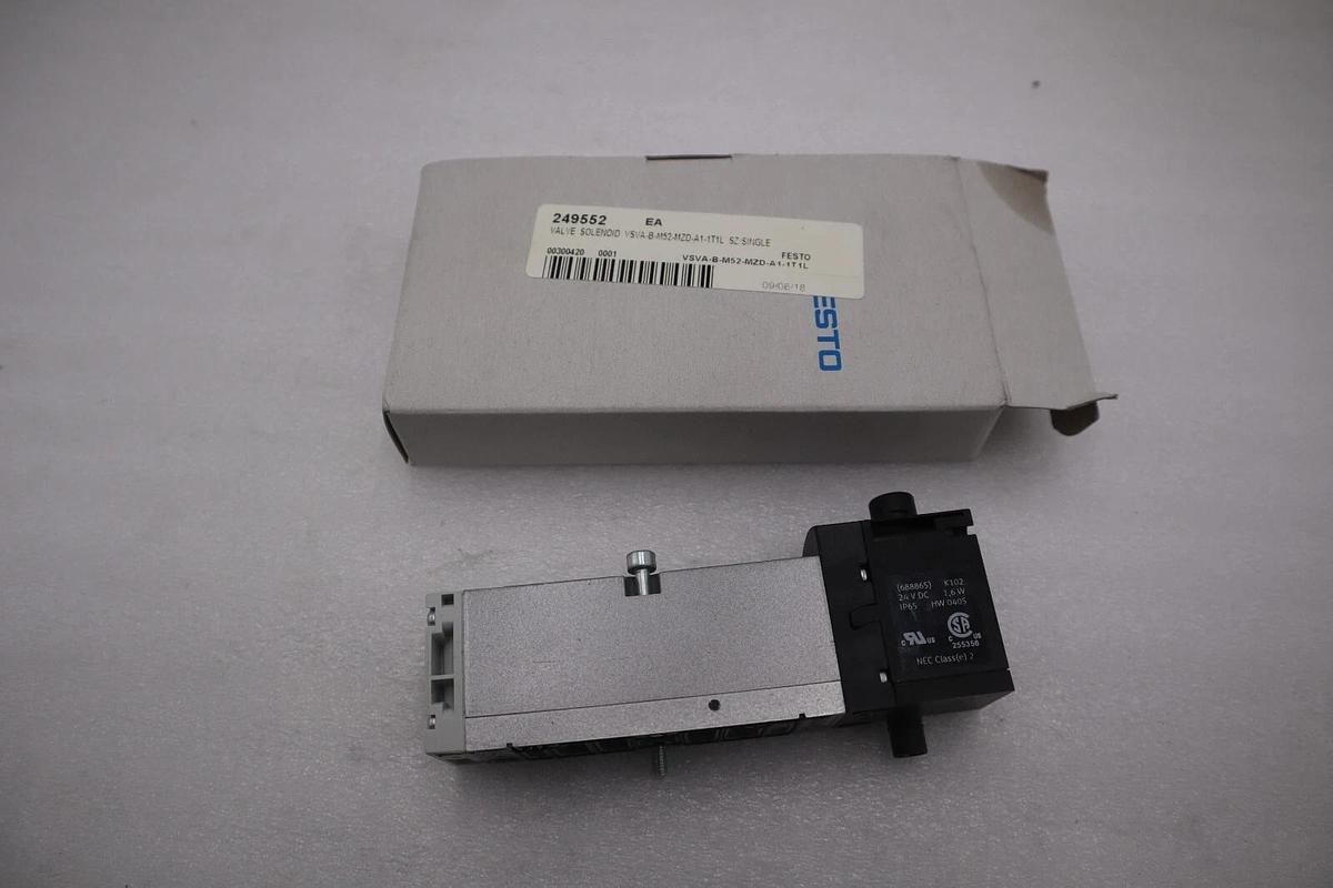 FESTO VSVA-B-M52-MZD-A1-1T1L / VSVABM52MZDA11T1L NEW WITH BOX STOCK G793A