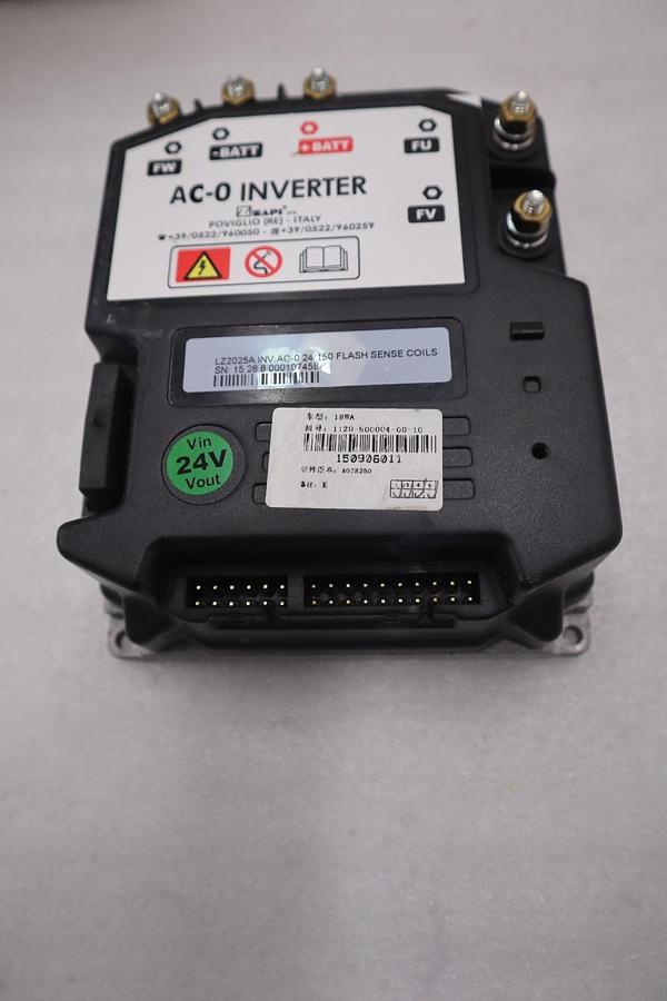 Used Zapi AC-0 Inverter LZ2025A INV AC-0 24/150 Flash Sense Coils - STOCK GF1388