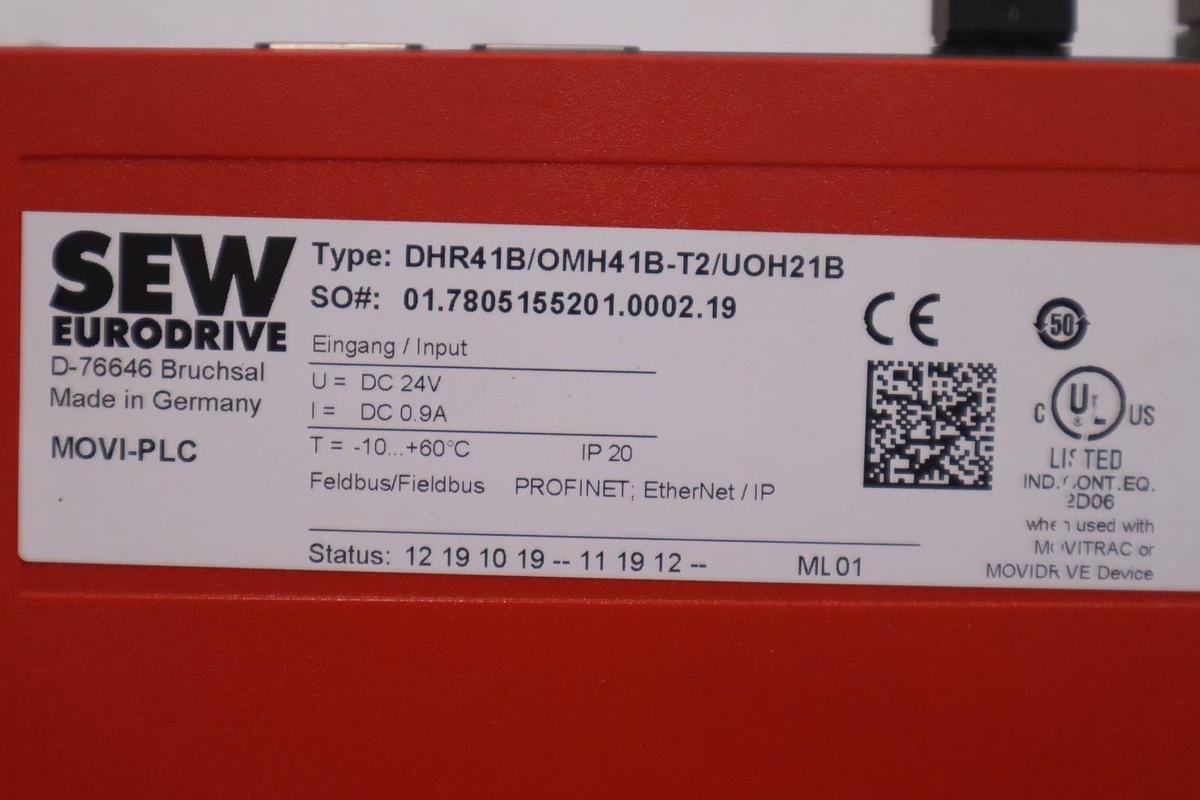 Used SEW Eurodrive DHR41B/OMH41B-T2/UOH21B MOVI-PLC STOCK H-786C