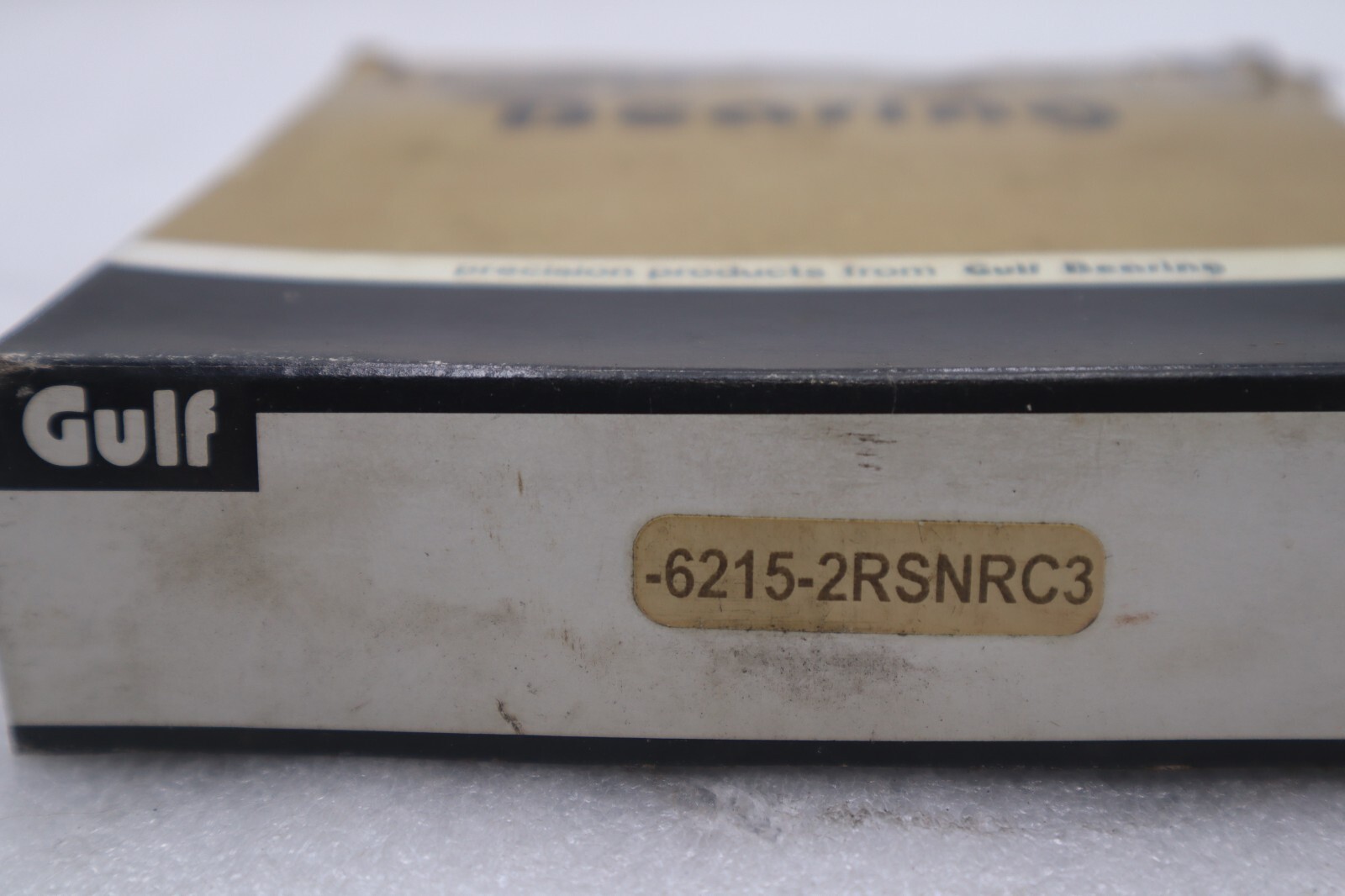 6215-2RSNRC3 BALL BEARING ID 75MM OD 130MM SNAP RING GROOVE STOCK B-1062