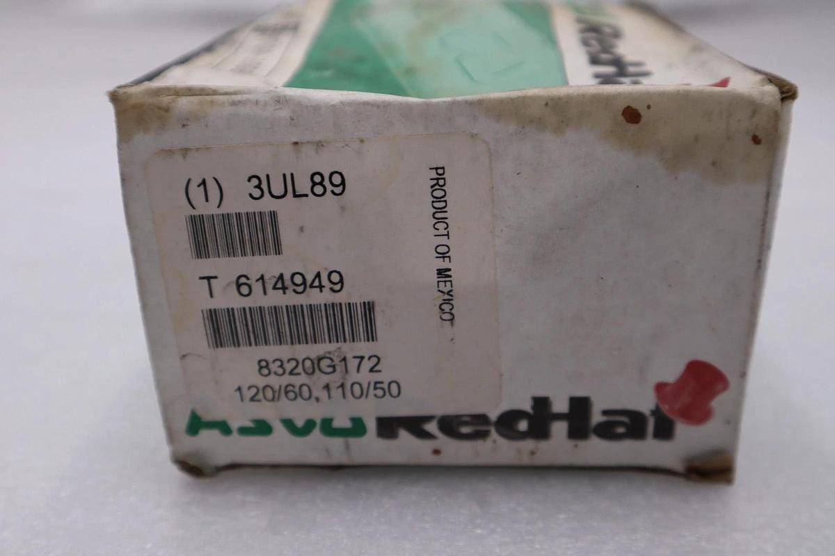 ASCO REDHAT 8320G172/ 3UL89 Quick Exhaust Solenoid Valve Brass STOCK H1594