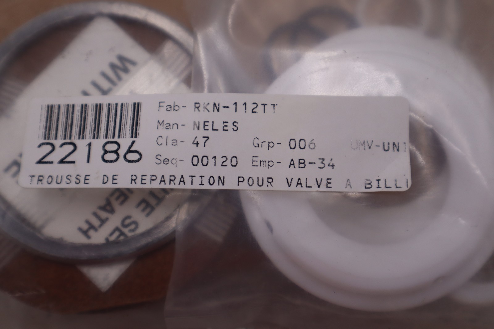 VALMET RKN-112TT VALVE STOCK #140A