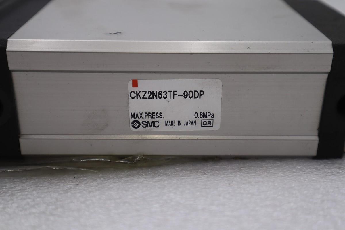 Used SMC CKZ2N63TF-90DP, POWER CLAMP CYLINDER, BORE SIZE: 63MM, NEW STOCK 1031A