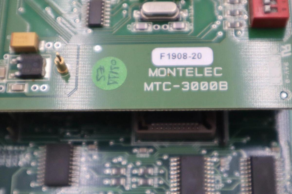 Used PASABAN MONTELEC MTC-3000B / MTC-3000 CPU #3973-A