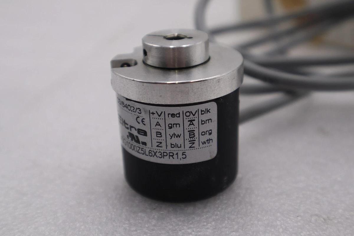Used ELTRA EL40G1000Z5L6X3PR1,5 ENCLOSURE  30 VDC 500 MA ROTARY ENCODER NEW #2893
