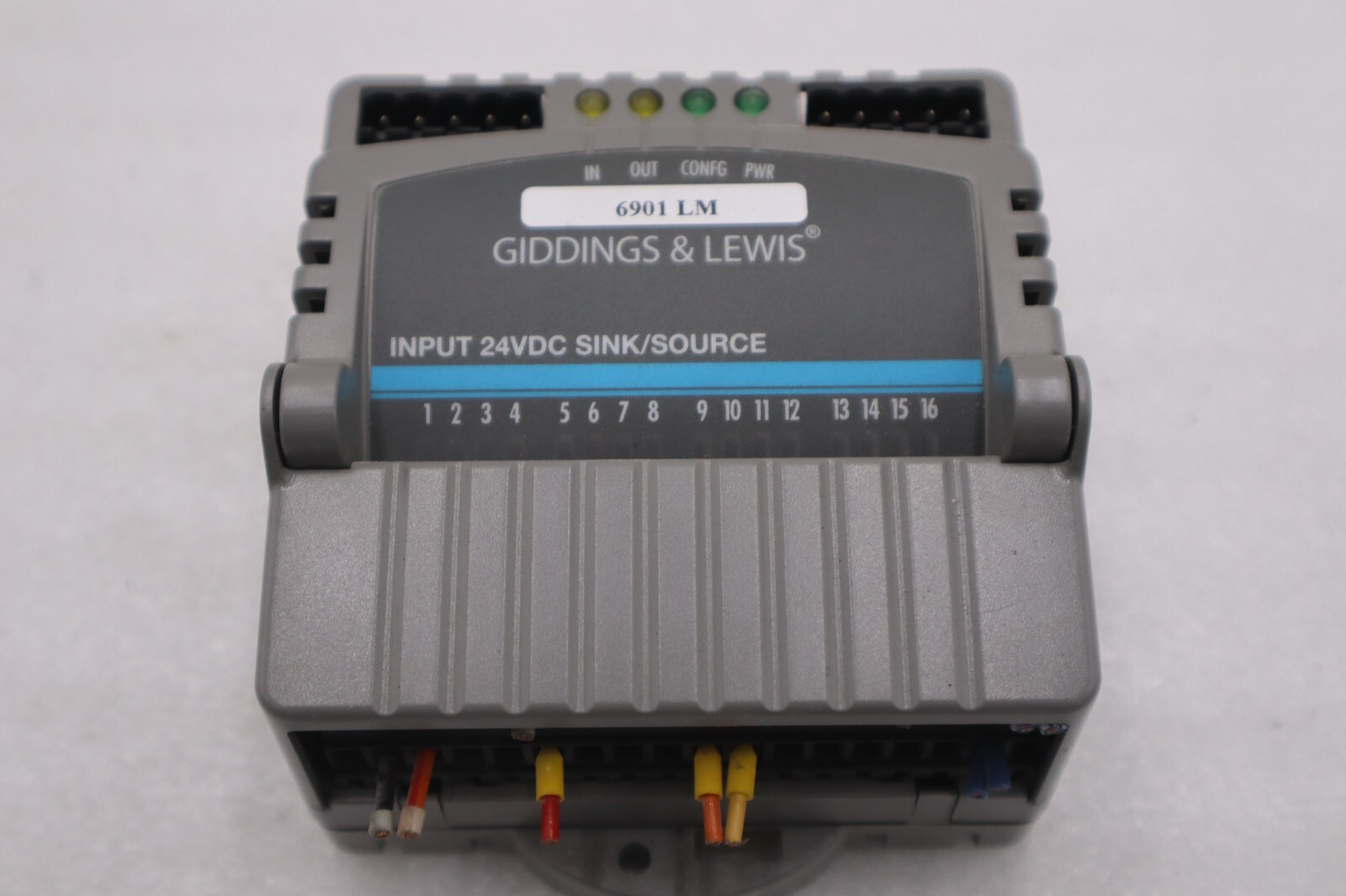 Used GIDDINGS & LEWIS M.1300.7372 R1 Input Module 24VDC SINK/SOURCE STOCK 648-D