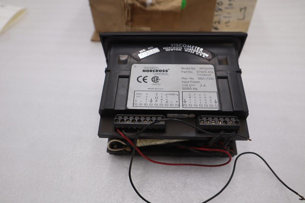 NORCROSS MP2000A/ 57625-453 INTERFACE VISCOSITY CONTROLLER STOCK 5225CC